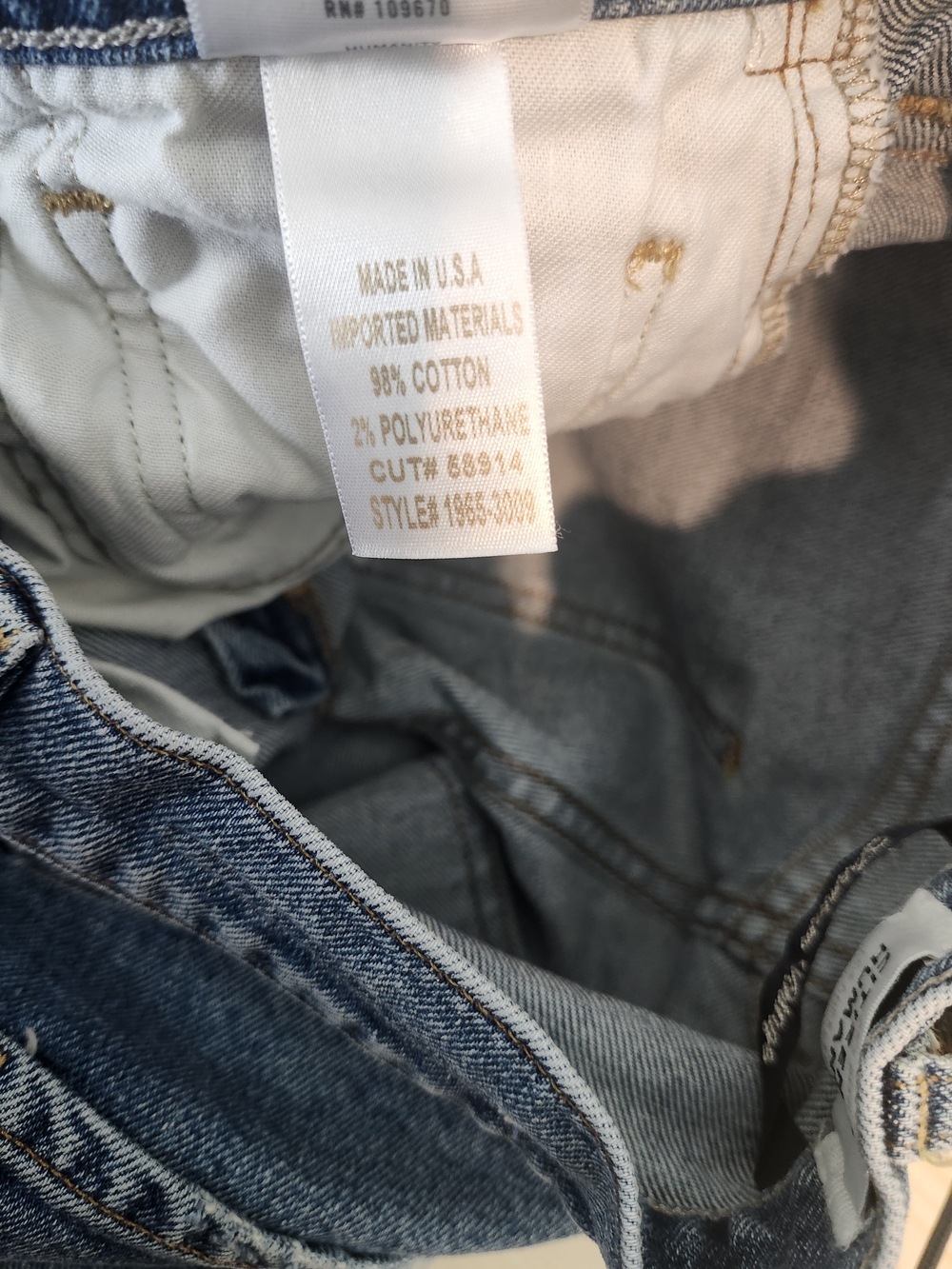 Citizens Of Humanity Jolene Straight-Leg Jeans Size 26 - Picture 9 of 11
